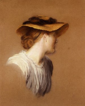 Portrait Of The Artist's Wife Mary
