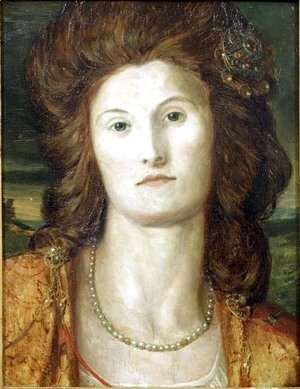 George Frederick Watts - Portrait of Lady Ashburton (d.1857)
