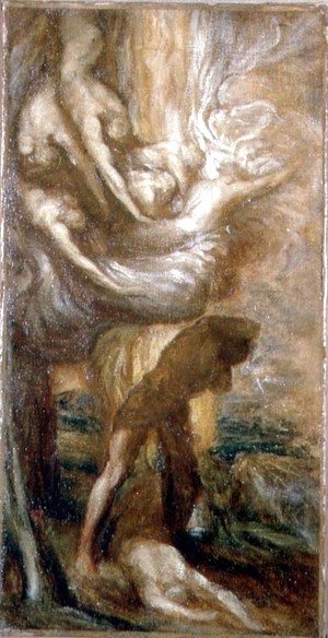 George Frederick Watts - The Curse of Cain