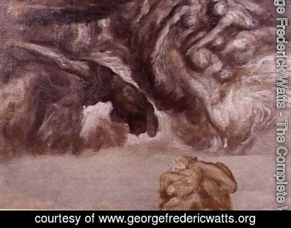George Frederick Watts - Study for 'My Punishment is Greater than I can Bear'