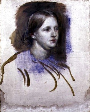George Frederick Watts - Portrait of Florence Nightingale (1820-1910) 1868