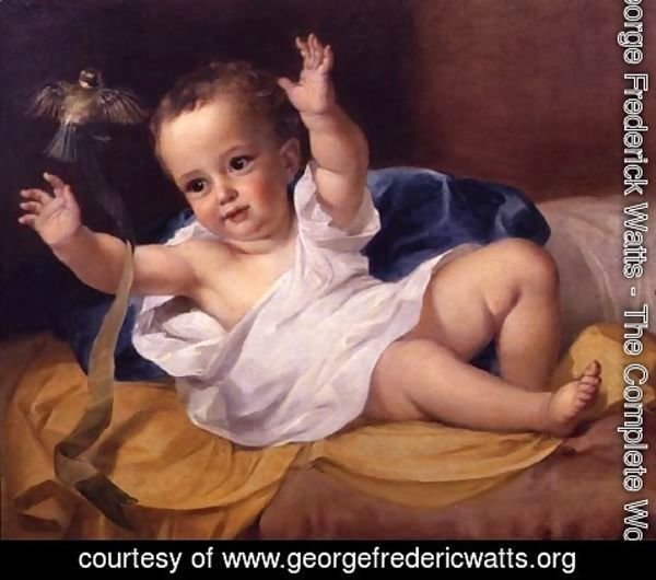 George Frederick Watts - Gerald Hamilton as an infant, 1839