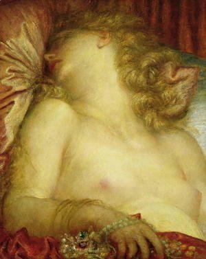 George Frederick Watts - The Wife of Plutus, c.1880-89
