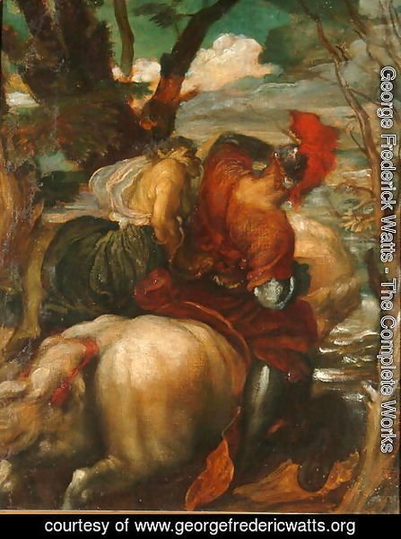 George Frederick Watts - Odoric (1286-1331) and the Witch