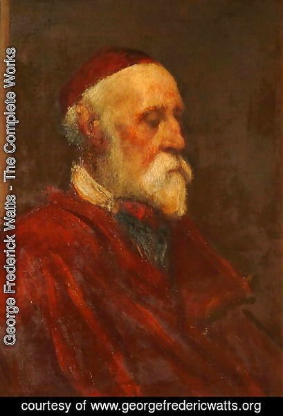George Frederick Watts - Self Portrait in Old Age, 1887