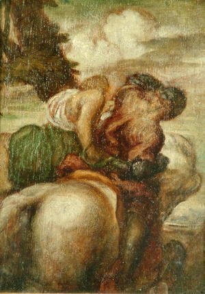George Frederick Watts - Odoric (1286-1331) and the Witch 2