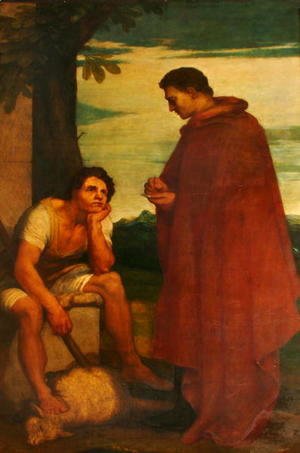 George Frederick Watts - Aristides and the Shepherd
