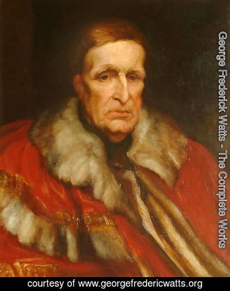 George Frederick Watts - Lord Lyndhurst (1772-1863) 1862