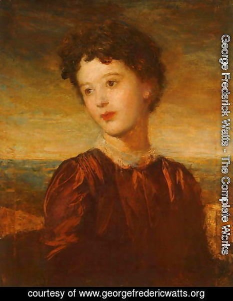 George Frederick Watts - Laura Gurney, Lady Troubridge, c.1880