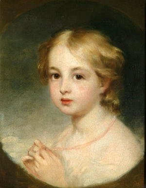 George Frederick Watts - Little Miss Hopkins, 1836