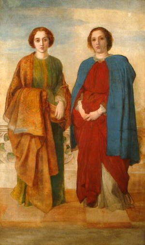 George Frederick Watts - The Sisters, 1856