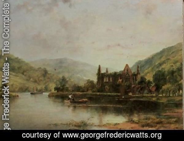 George Frederick Watts - Tintern Abbey