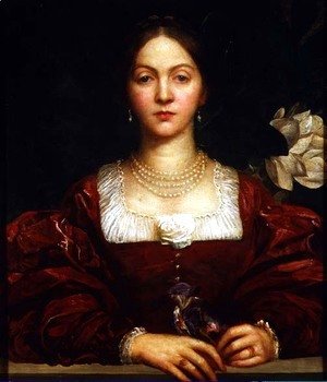 George Frederick Watts - Portrait of Countess of Airlie