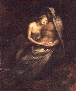 George Frederick Watts - Paolo and Francesca, 1870