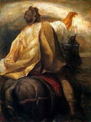 George Frederick Watts - The Rider on the Black Horse