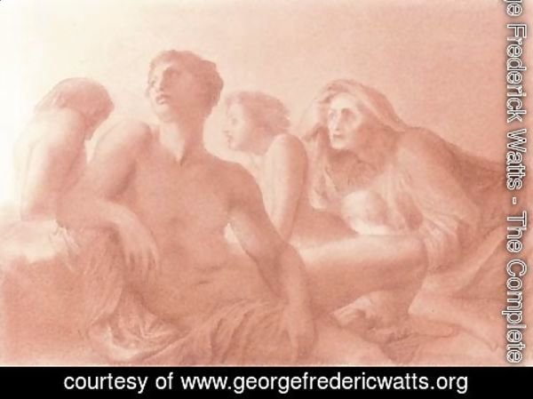 George Frederick Watts - The people that walked in darkness 2
