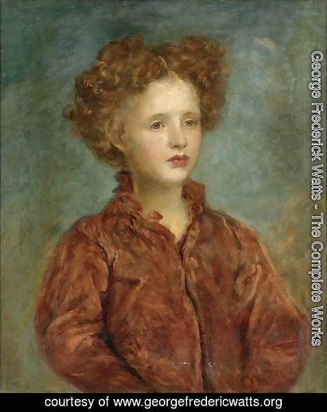 Portrait Of A Young Titled Girl