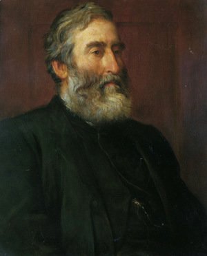 George Frederick Watts - Portrait of the reverend Harry Jones