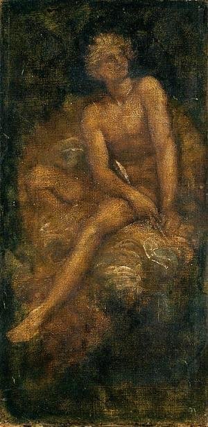 George Frederick Watts - Study For  Hyperion