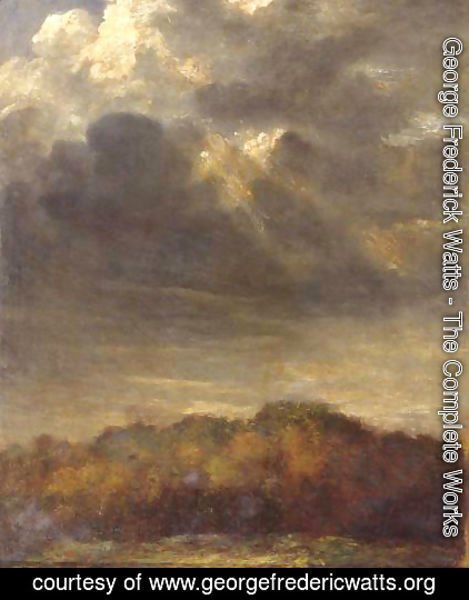 George Frederick Watts - Study Of Clouds