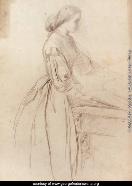 Portrait Of A Lady  Possibly Julia Jackson