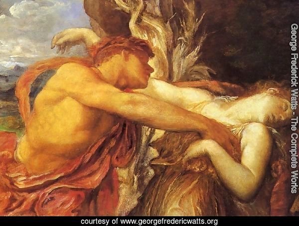Orpheus and Eurydice (detail)