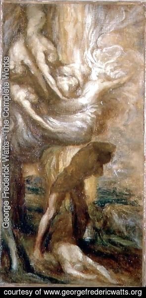 George Frederick Watts - The Curse of Cain