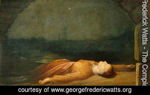 George Frederick Watts - Found Drowned, 1848-50