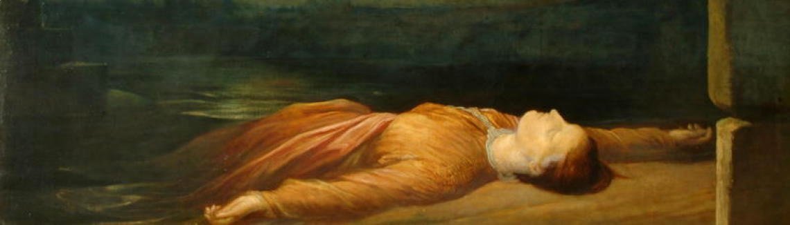 George Frederick Watts - Found Drowned, 1848-50