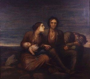 George Frederick Watts - The Irish Famine, 1850