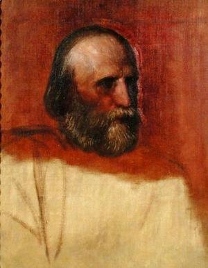 George Frederick Watts - Portrait of Giuseppe Garibaldi (1802-82), 1864