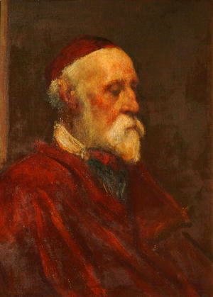 George Frederick Watts - Self Portrait in Old Age, 1887