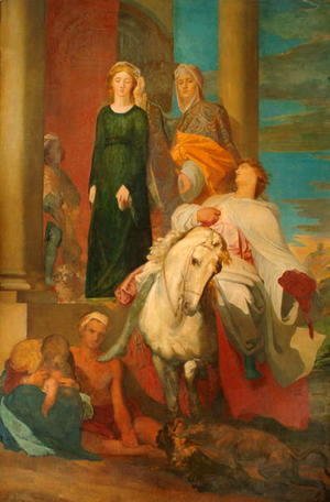 George Frederick Watts - Guelphs and Ghibellines, 1846