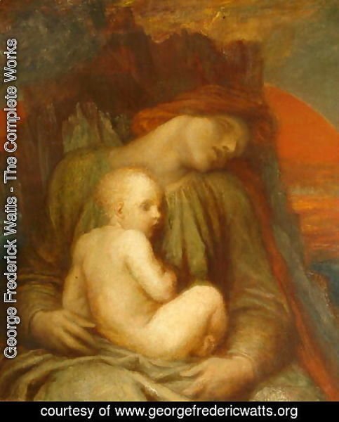George Frederick Watts - The Slumber of the Ages, 1901