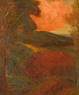 George Frederick Watts - Surrey Woodland, c.1903