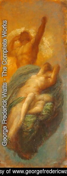 George Frederick Watts - Sun, Earth and their Daughter Moon