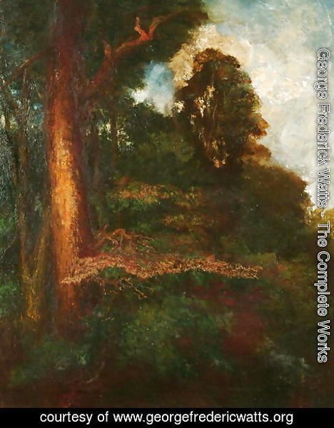 George Frederick Watts - Surrey Woodland, c.1903 2