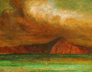 George Frederick Watts - Bay of Naples, 1889