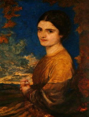 George Frederick Watts - Miss Marietta Lockhart, 1845