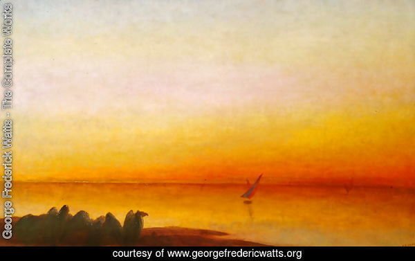 Sunset on the Nile, 1887