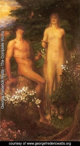 Adam and Eve Before The Temptation