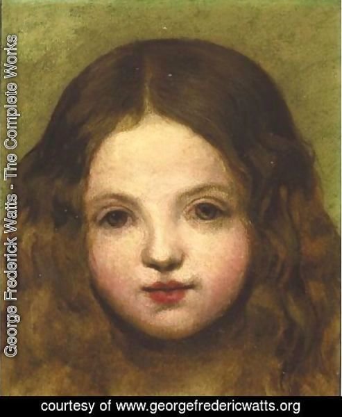George Frederick Watts - Portrait Of A Girl