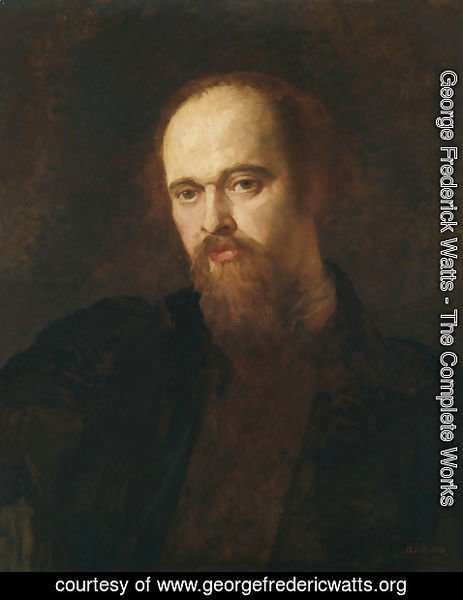 George Frederick Watts - Dante Gabriel Rossetti